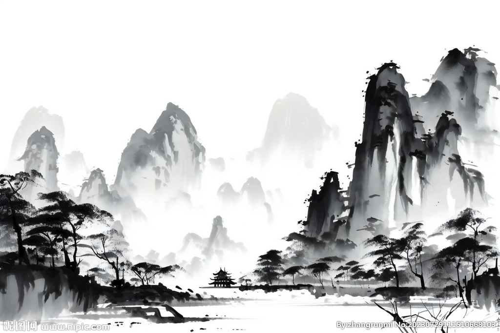 山水画