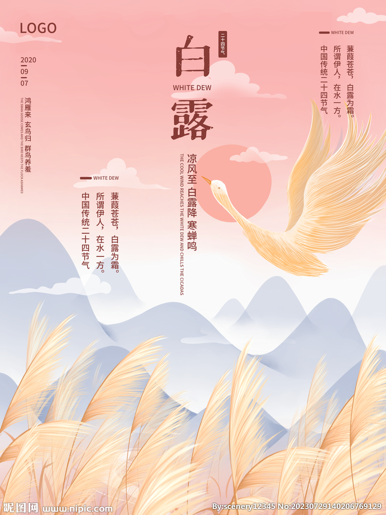 白露海报