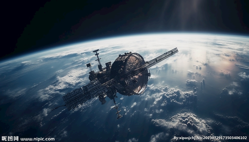 月球太空站探月图