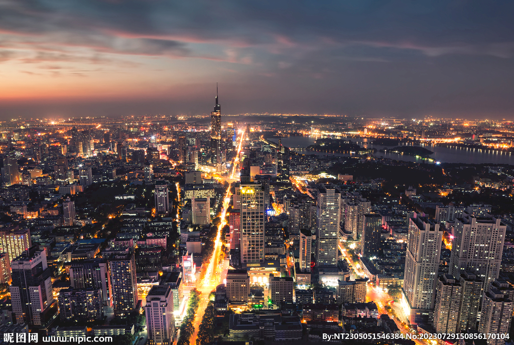 南京城市夜景