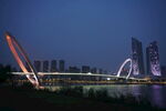 南京眼建筑夜景