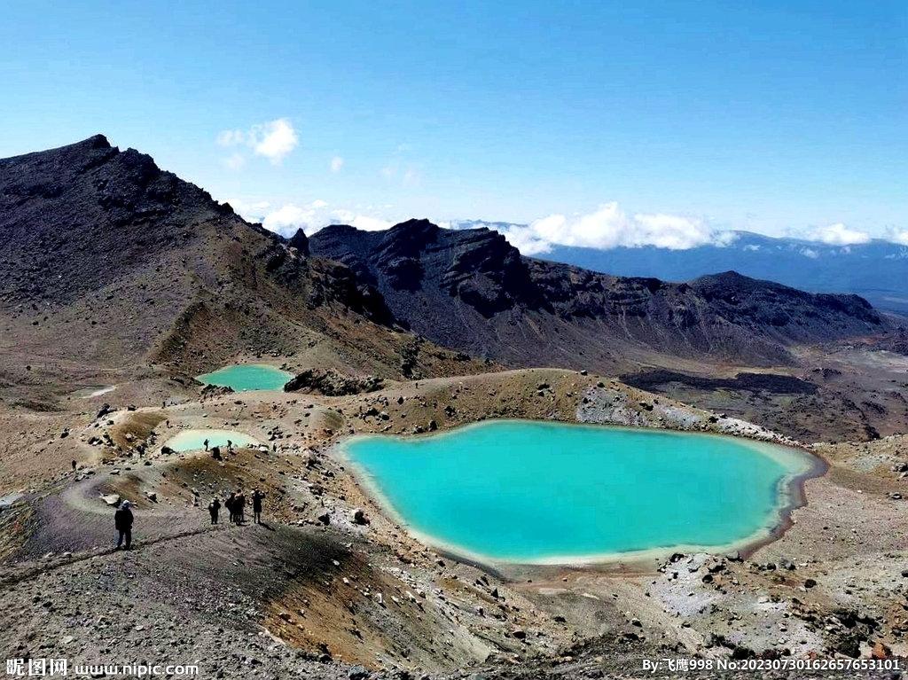 新西兰南岛徒步风景