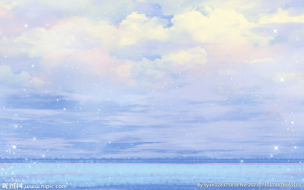 梦幻背景唯美浪漫星空
