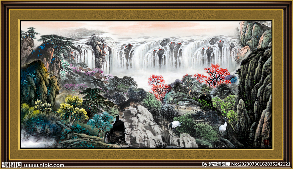 山水风景画