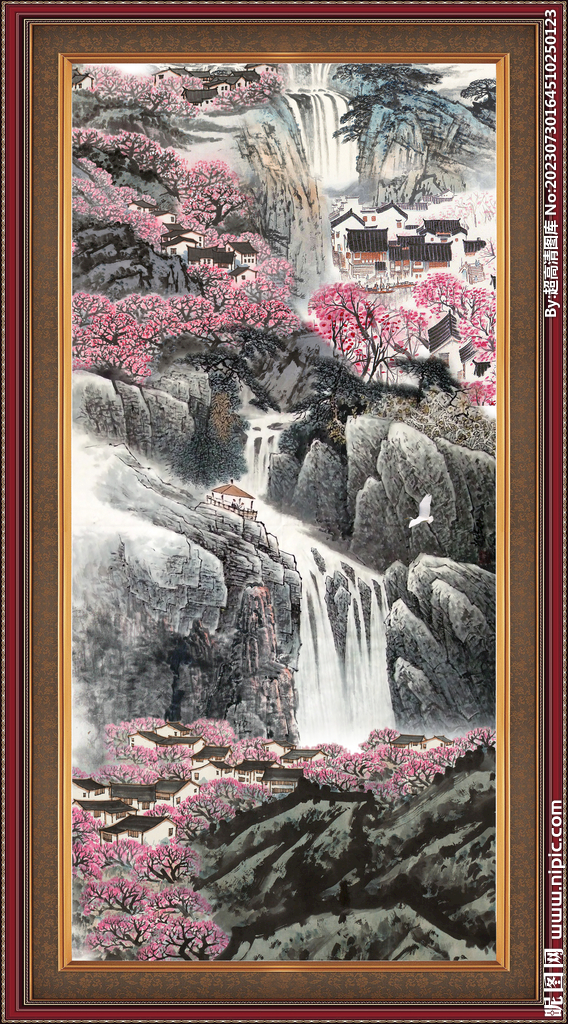 山水风景画 