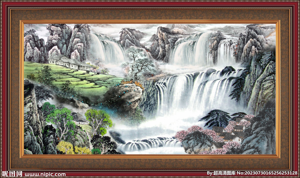 山水风景画