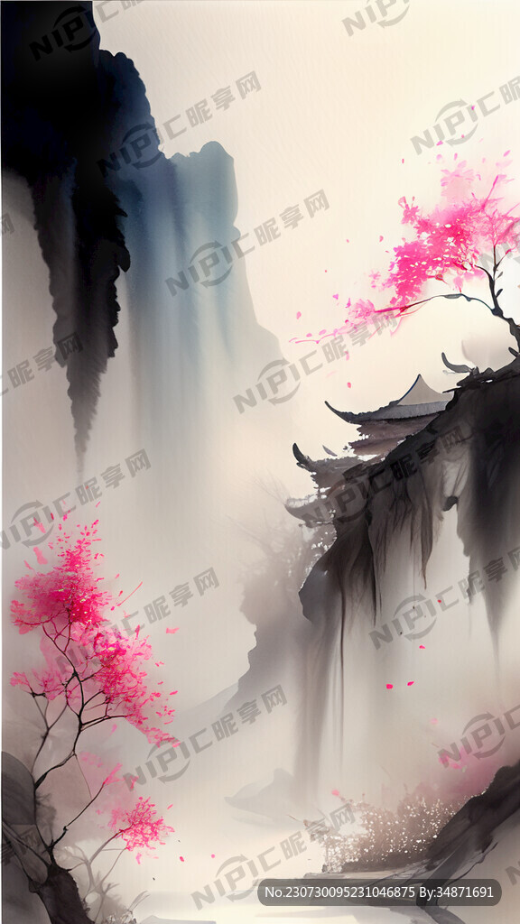 游戏梦幻唯美新中式风景 超高清