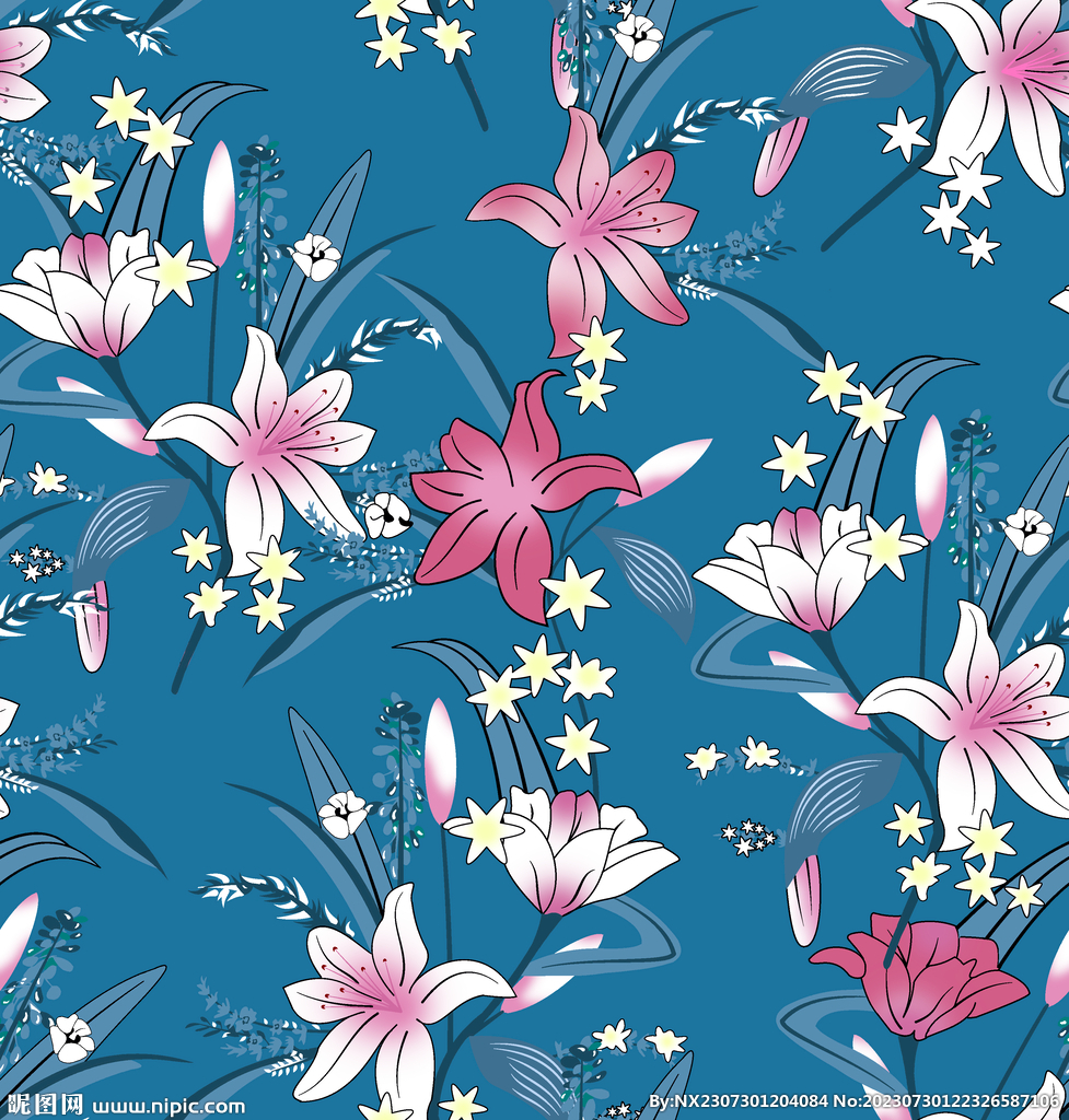 手绘花