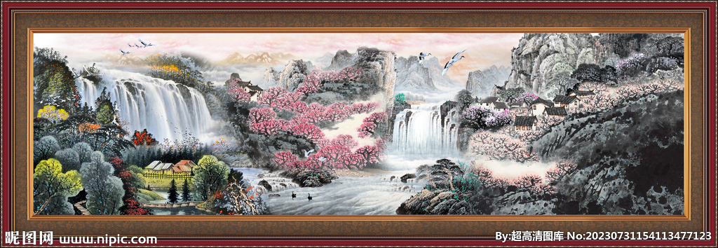 山水风景画