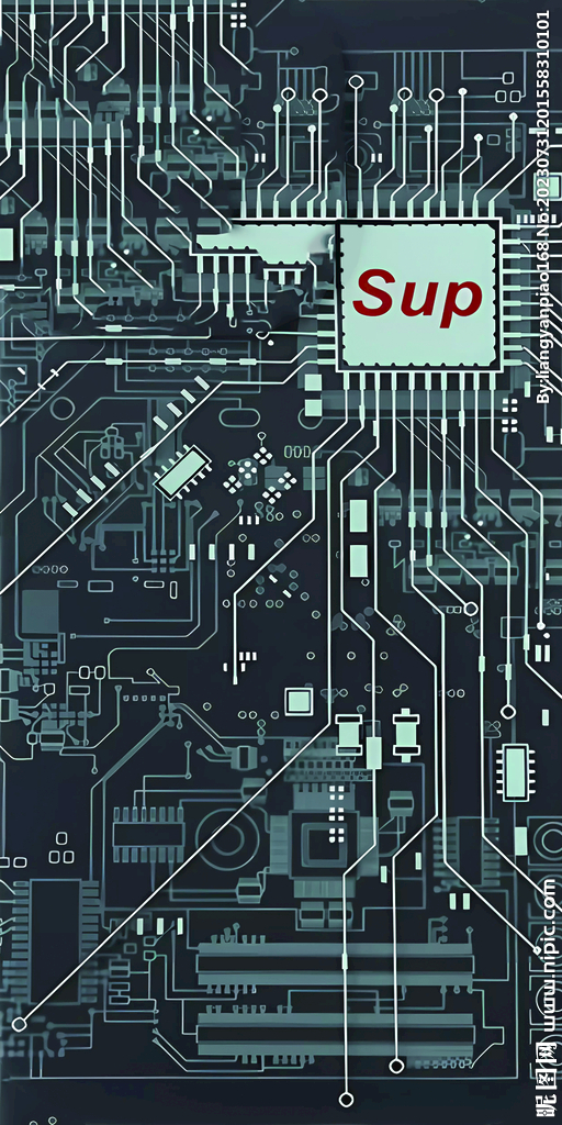 SUP 手机背面