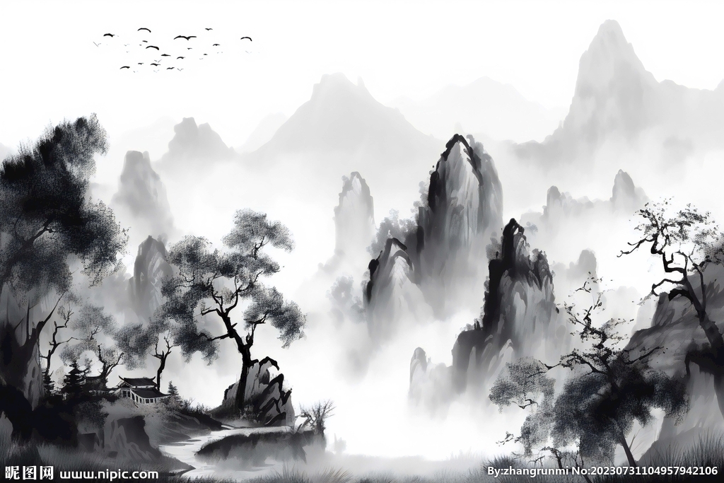 山水画