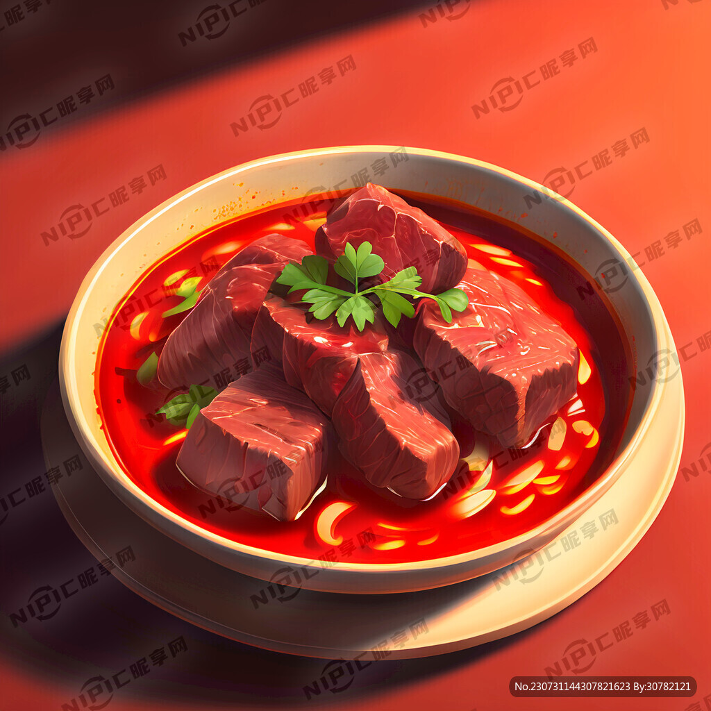 红油牛杂与酱牛肉