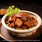 黄豆炖猪蹄