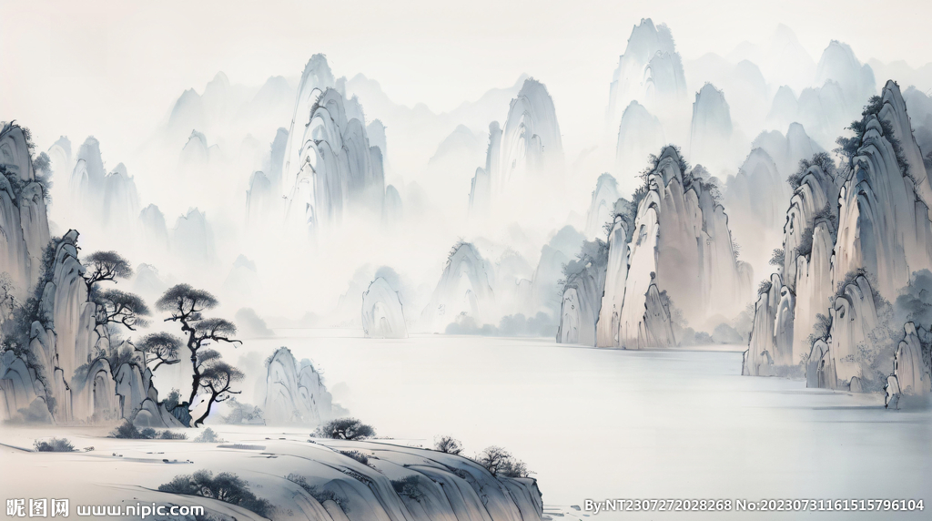 水墨画