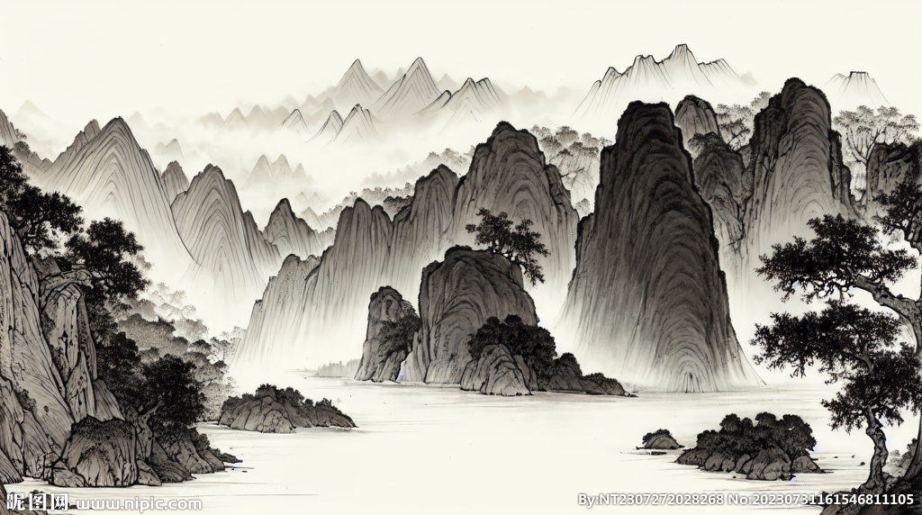 水墨山水