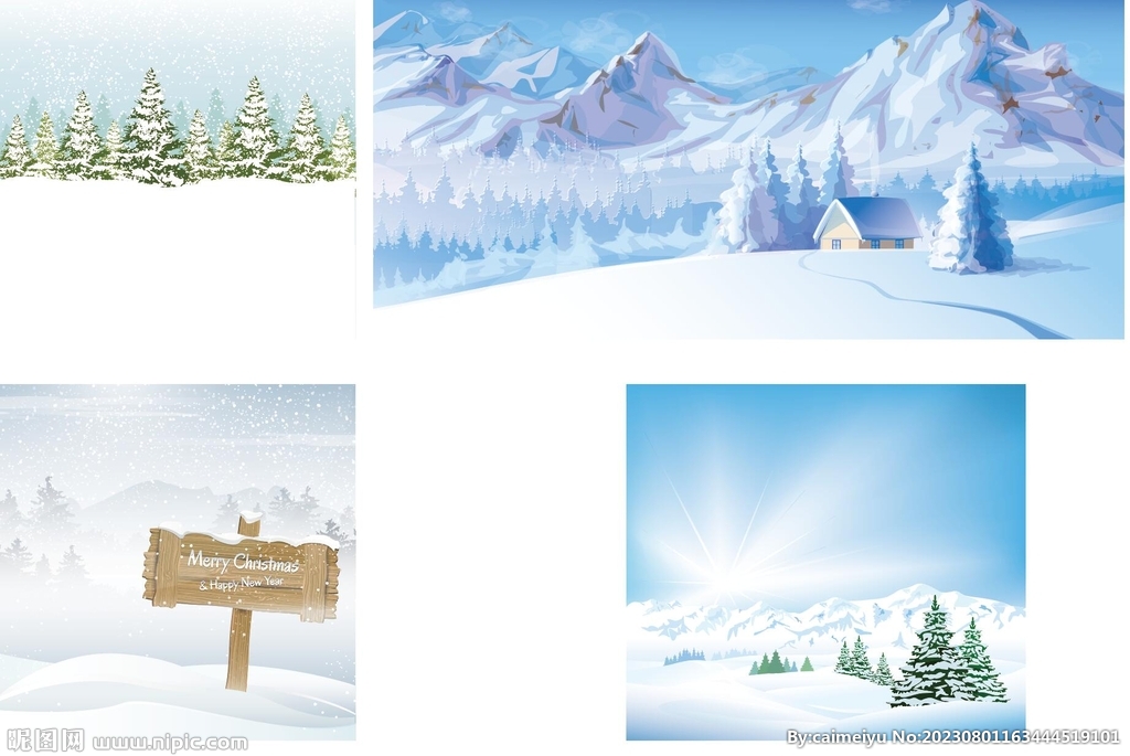 冬季雪景