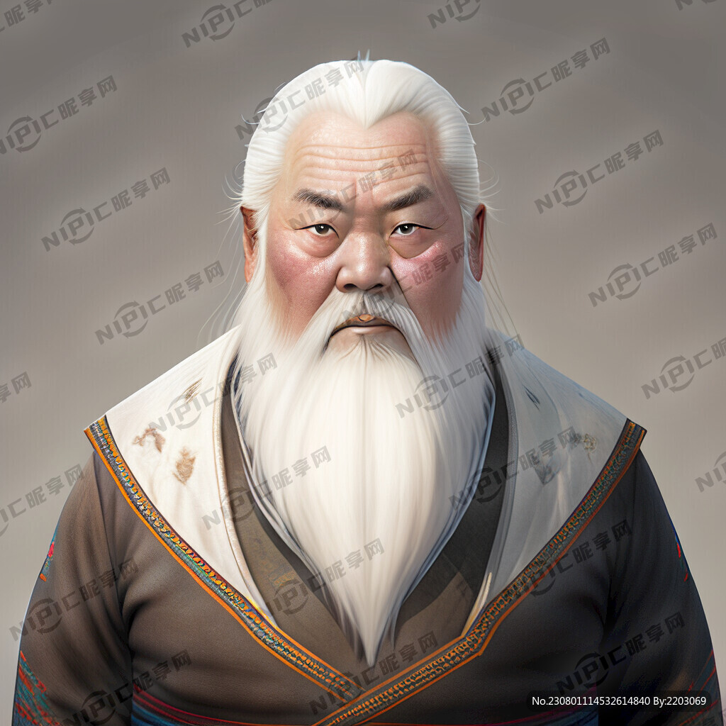 近六十五岁老头 圆脸较胖