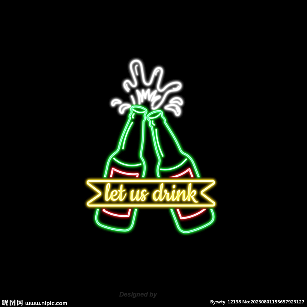 霓虹灯发光字
