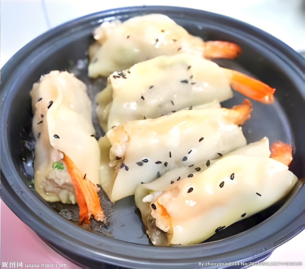 对虾煎饺