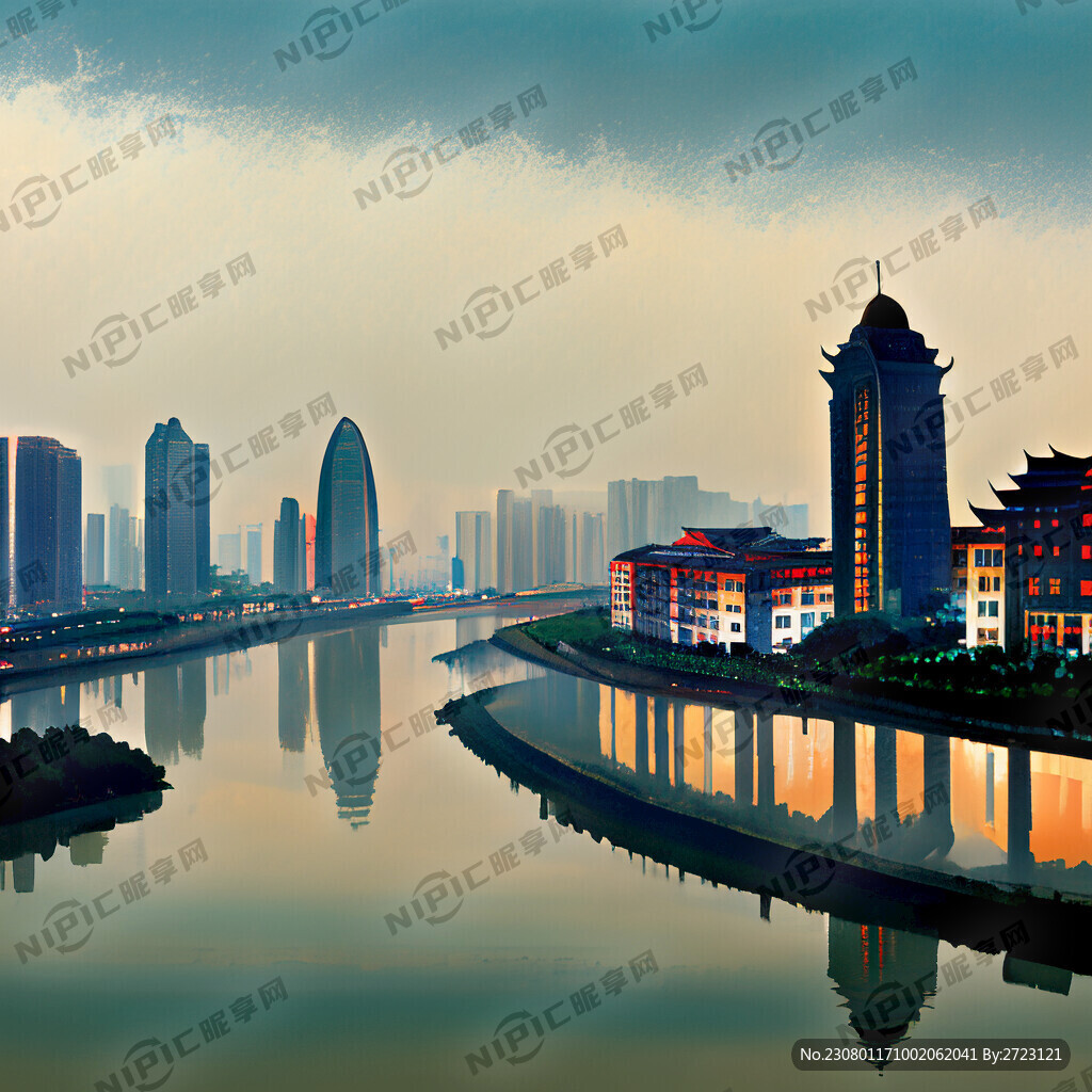 江苏淮安城市风景