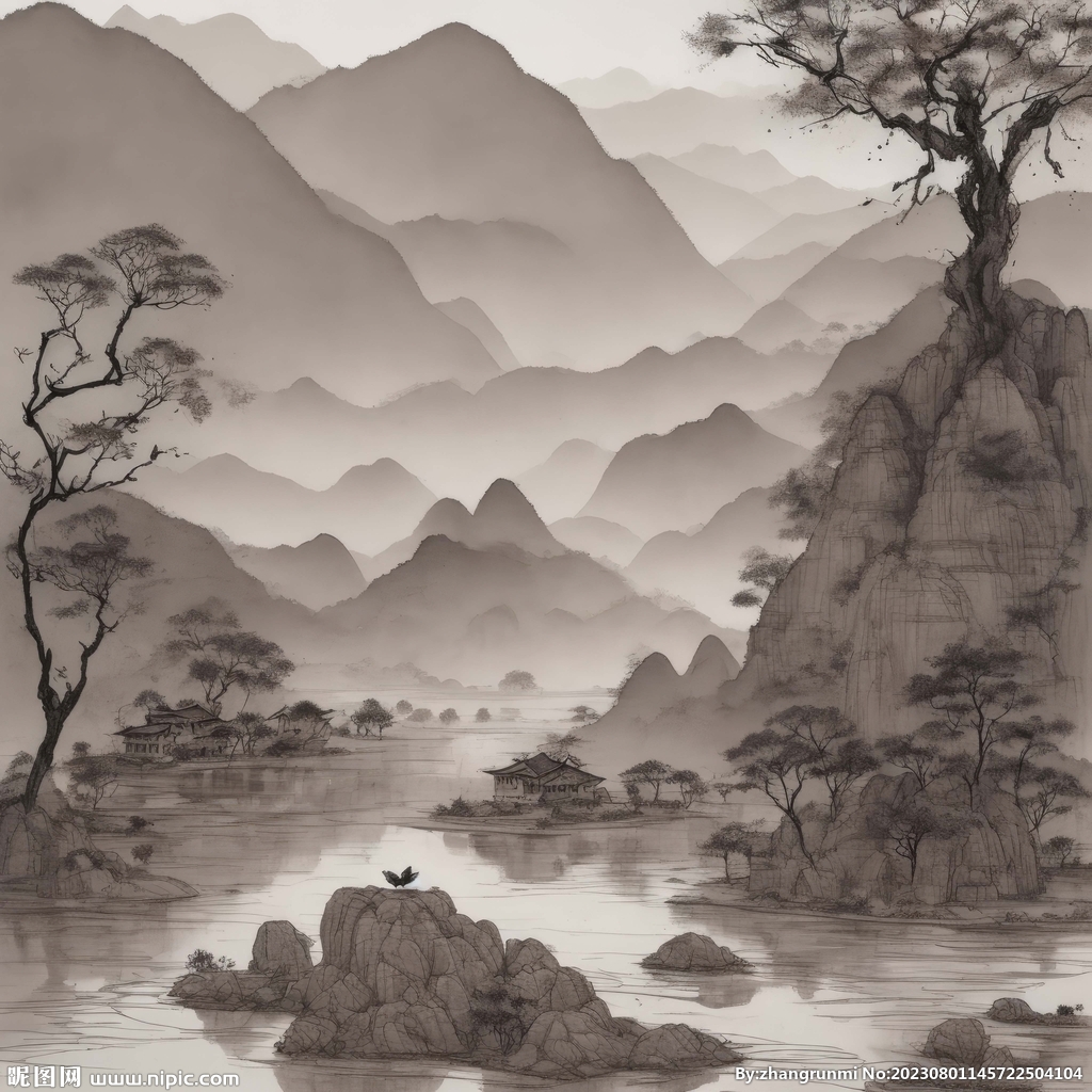山水画
