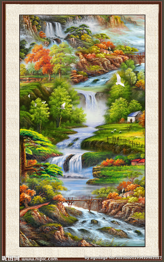 油画风景 