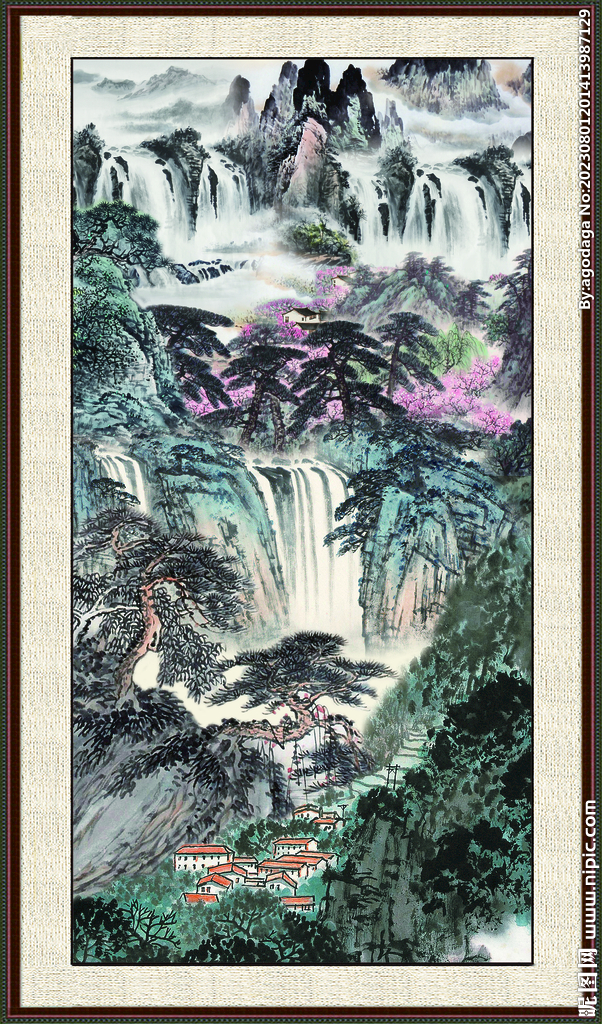 山水 