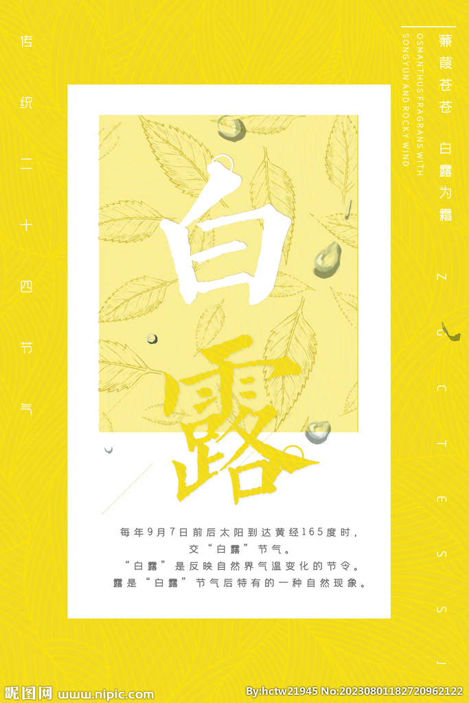 白露 二十四节气