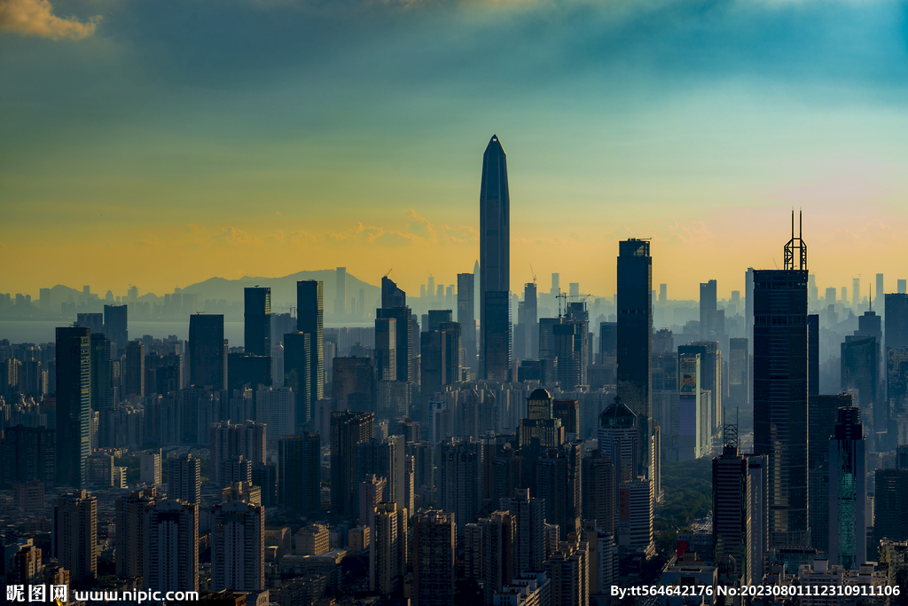 深圳城市建筑群