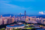 深圳地标城市夜景