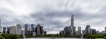 深圳建筑天际线全景图