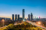 现代城市深圳夜景