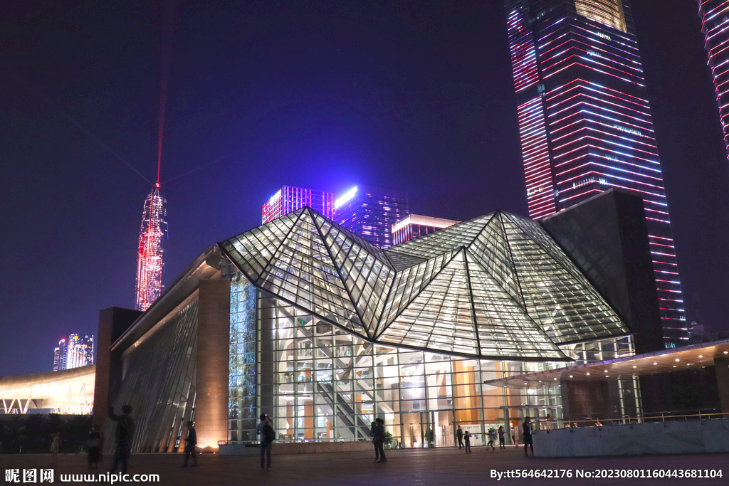 深圳音乐厅夜景