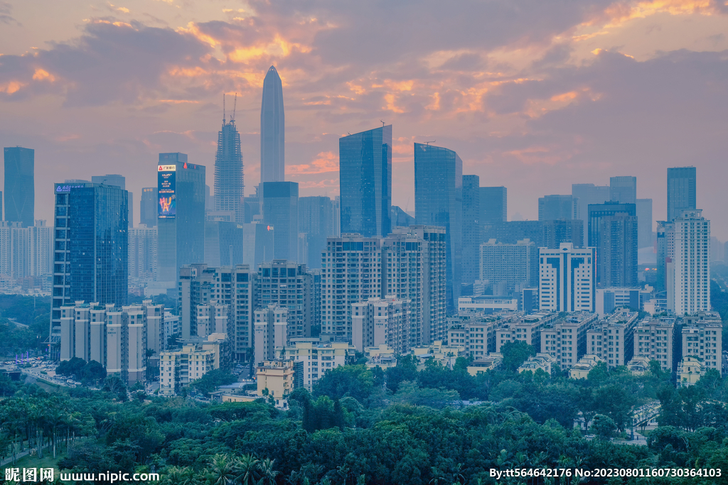 深圳建筑群