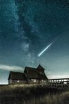 星空下的房子