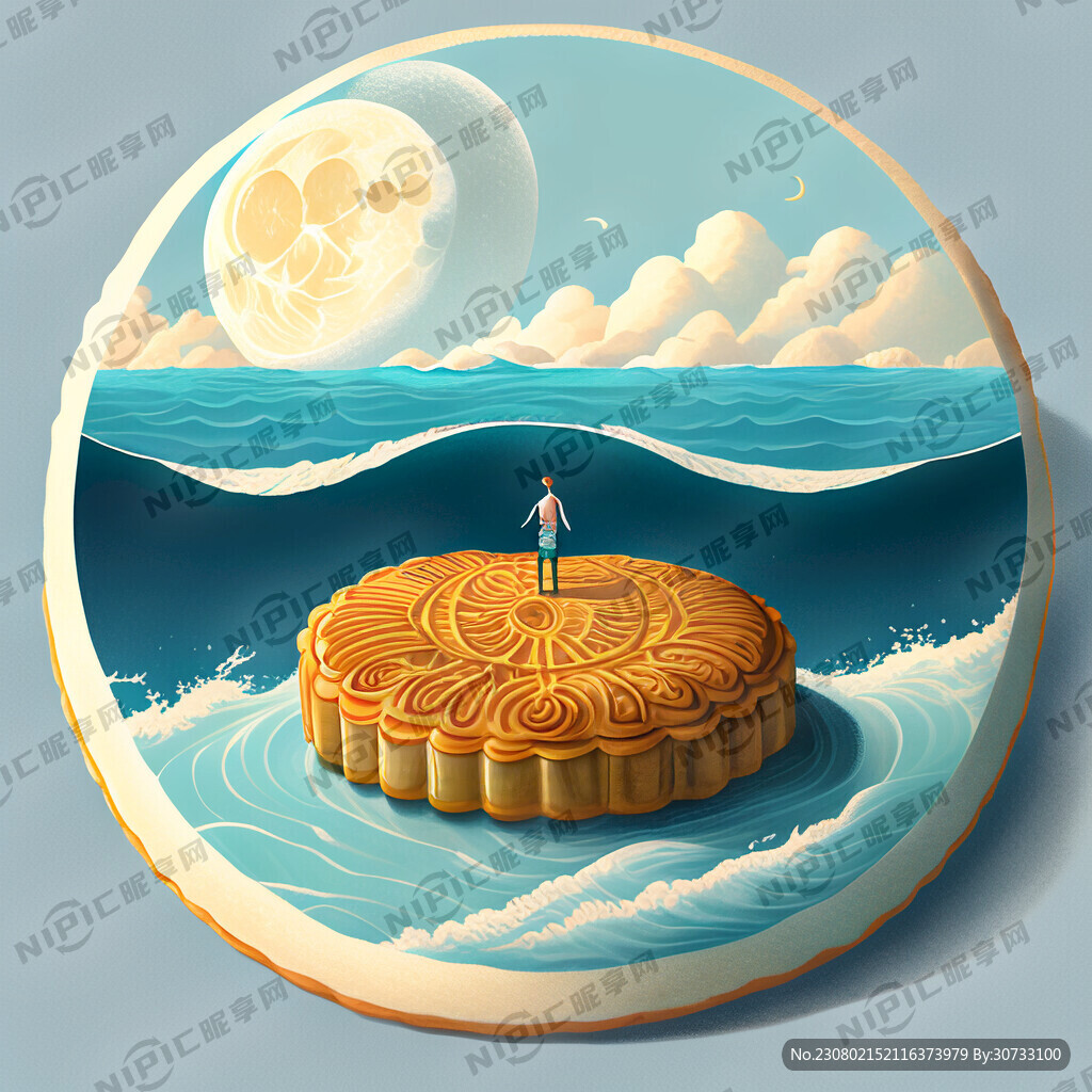 月饼充值海报 要高大上 有人