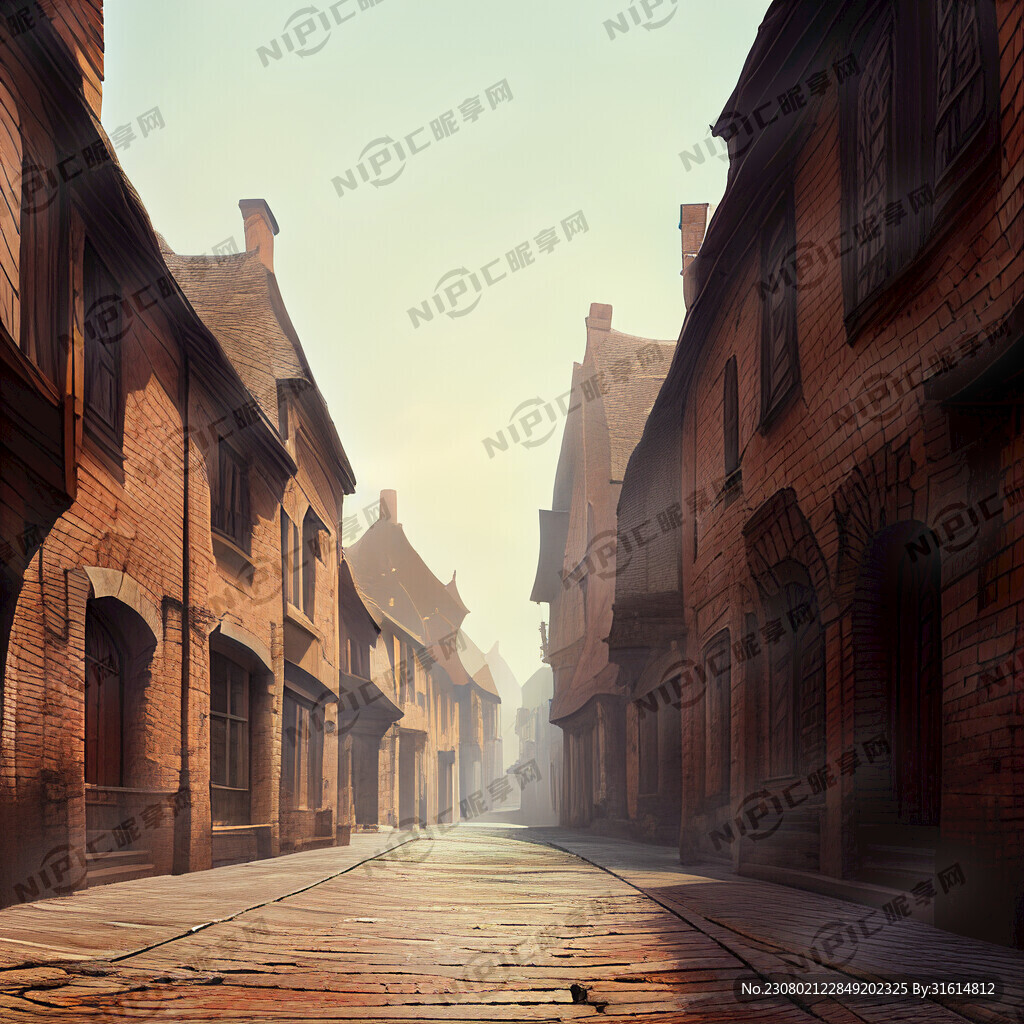 青砖 古镇小巷
