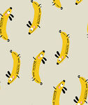 字母香蕉卡通