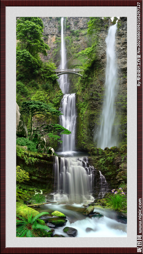 山水风景画 