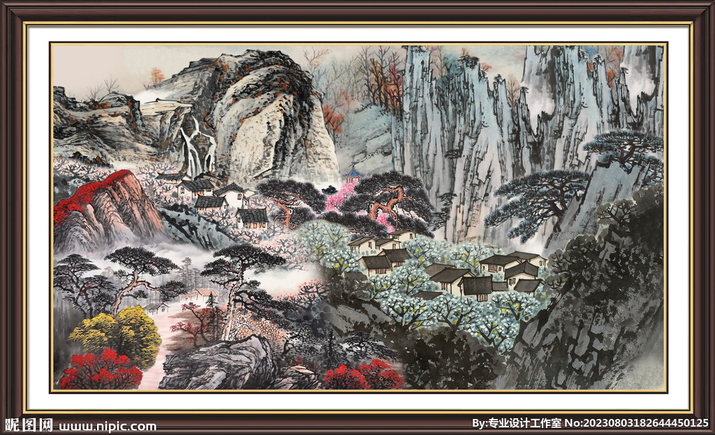 中国画风景