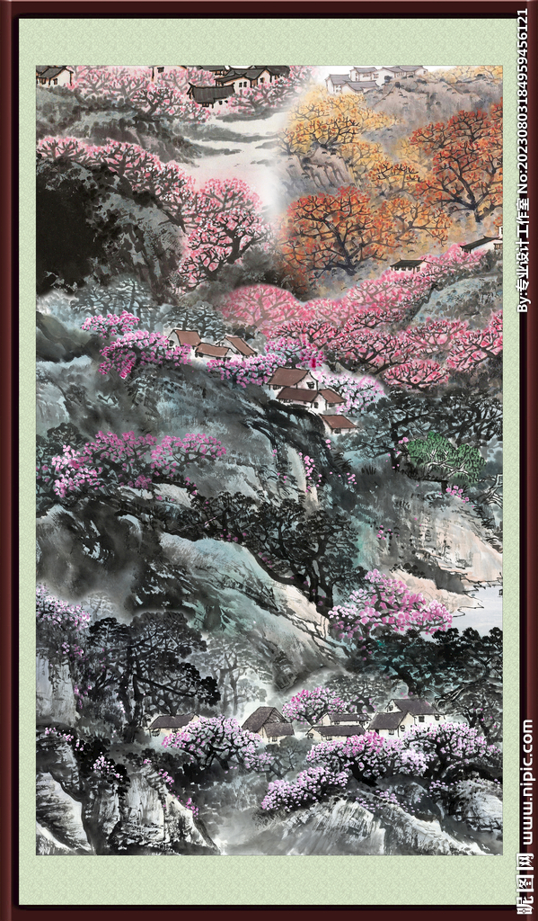 中国画风景 