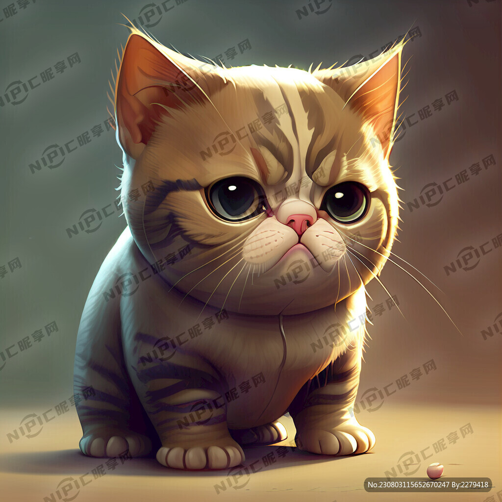 可爱猫咪个性霸气