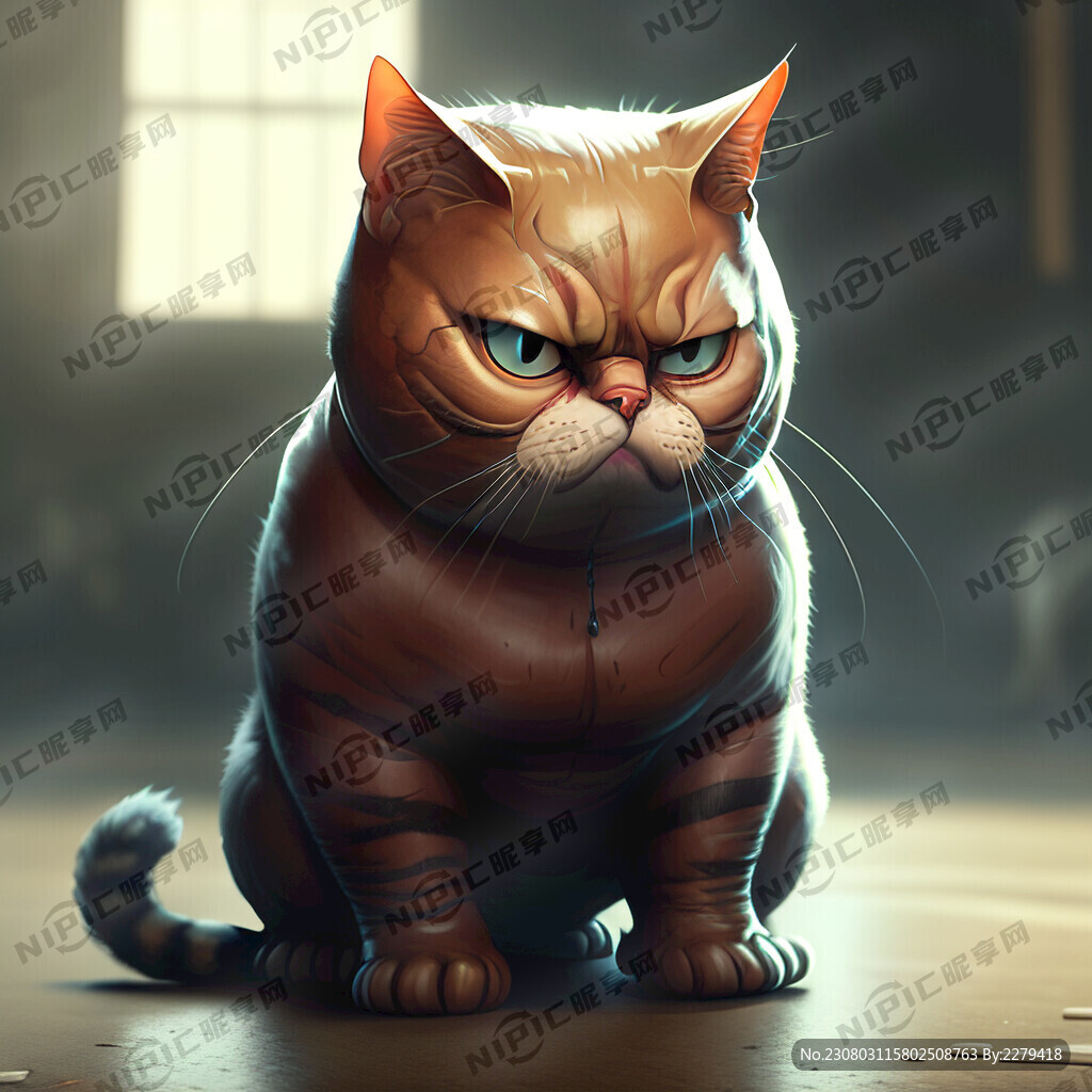 猫咪个性霸气