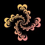 渐变花纹