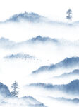  山水背景