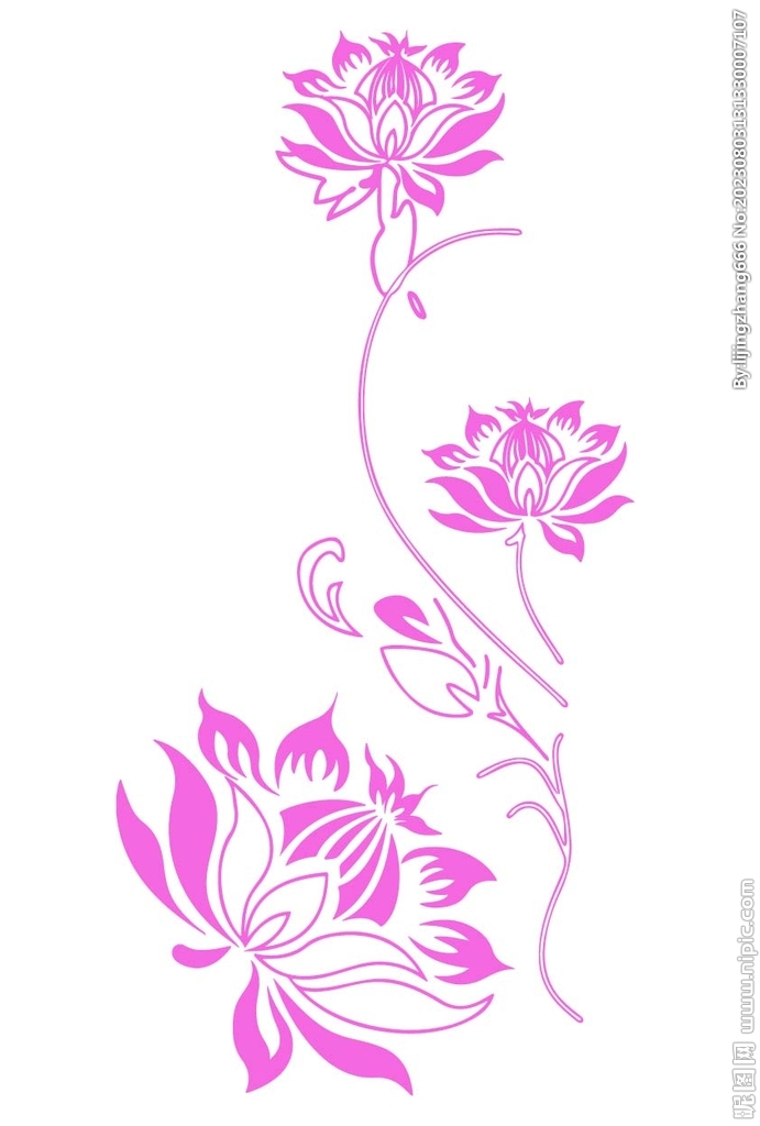 矢量花卉