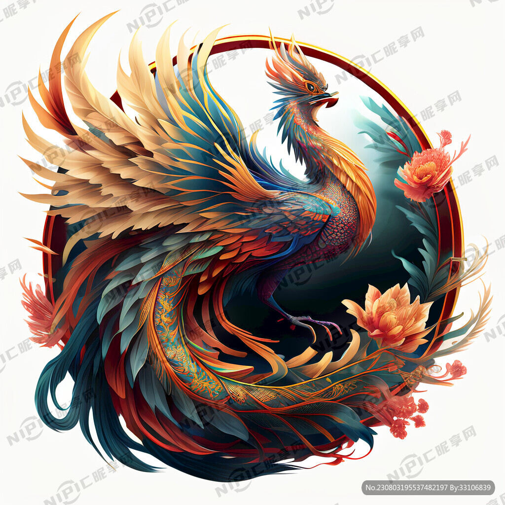 龙凤呈祥背景透明