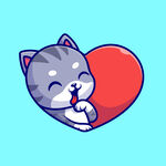 可爱卡通小猫咪