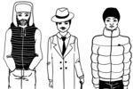 冬季卡通男人