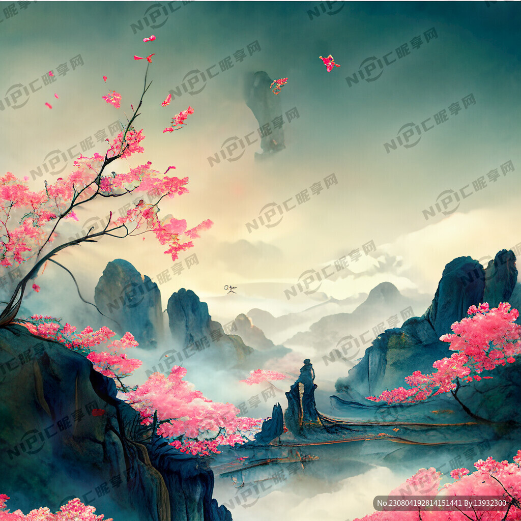游戏梦幻唯美新中式风景 超高清